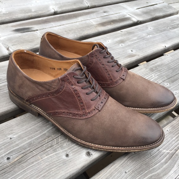 NEW John Varvatos Leather Brogues - Picture 7 of 10